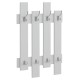 ΚΡΕΜΑΣΤΡΑ ΕΙΣΟΔΟΥ WESSON HM8940.11 ΜΕΛΑΜΙΝΗ ΣΕ ΛΕΥΚΟ 64x4x79Υεκ.