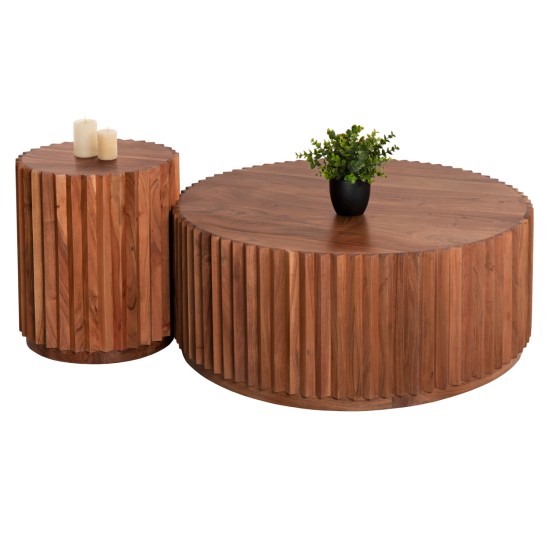 ΣΕΤ 2ΤΜΧ ΤΡΑΠΕΖΙΑ ΣΑΛΟΝΙΟΥ ΣΤΡΟΓΓΥΛΑ SEDGE HM11944 ΜΑΣΙΦ ΑΚΑΚΙΑ Φ90 & Φ40εκ. ΣΕΤ 2ΤΜΧ ΤΡΑΠΕΖΙΑ ΣΑΛΟΝΙΟΥ ΣΤΡΟΓΓΥΛΑ SEDGE HM11944 ΜΑΣΙΦ ΑΚΑΚΙΑ Φ90 & Φ40εκ.
