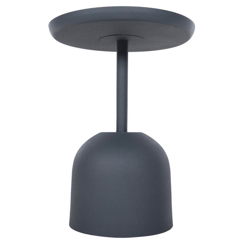 ΤΡΑΠΕΖΙ ΒΟΗΘΗΤΙΚΟ ΣΤΡΟΓΓΥΛΟ DELBEL HM4261.05 ΜΕΤΑΛΛΟ ΜΠΛΕ ΣΚΟΥΡΟ Φ39,5x53,5Υ εκ.