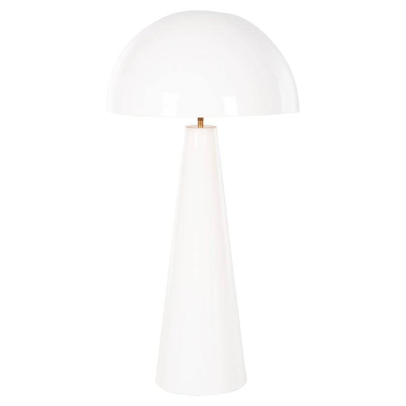 ΦΩΤΙΣΤΙΚΟ ΔΑΠΕΔΟΥ SMUSH HM4256.03 ΜΕΤΑΛΛΟ ΛΕΥΚΟ-ΡΥΘΜΙΖΟΜΕΝΟ ΚΑΠΕΛΟ Φ50x100Υ