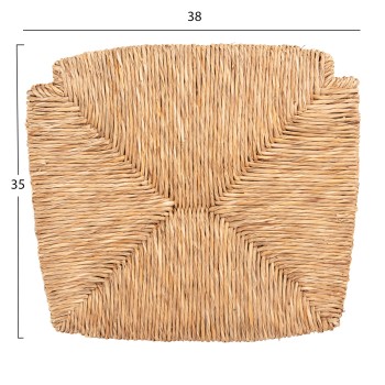 ΨΑΘΑ ΑΠΟ SEAGRASS ΓΙΑ ΞΥΛΙΝΗ ΚΑΡΕΚΛΑ ΚΑΦΕΝΕΙΟΥ- 39Χ34,5Χ2,5εκ.(πάχος) HM5097.11