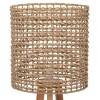 ΕΠΙΔΑΠΕΔΙΟ ΦΩΤΙΣΤΙΚΟ HM4351 RUBBERWOOD-RATTAN-PAPER ROPE ΣΕ ΦΥΣΙΚΟ Φ36x149,5Υεκ.