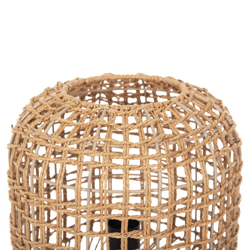 ΦΩΤΙΣΤΙΚΟ ΔΑΠΕΔΟΥ HM4359 ΜΕΤΑΛΛΟ-PAPER ROPE ΣΕ ΚΑΦΕ-2 ΛΑΜΠΕΣ Φ25x78,5Υεκ.