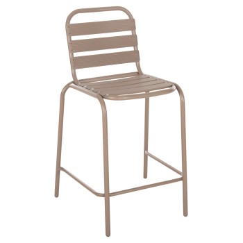 ΣΚΑΜΠΟ ΜΠΑΡ ΜΕΣ.ΥΨΟΥΣ LAURA HM6065.04 ΜΕΤΑΛ.ΣΚΕΛΕΤΟΣ-ΑΛΟΥΜΙΝΙΟ ΣΕ ΣΑΜΠΑΝΙ 58,5x58x104Υ εκ.