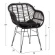 ΠΟΛΥΘΡΟΝΑ ΜΕ ΜΑΞΙΛΑΡΙ ΜΕΤΑΛΛΙΚΗ ALLEGRA HM5450.32 ΜΕ WICKER ΜΑΥΡΟ 58x59x82Υεκ. ΠΟΛΥΘΡΟΝΑ ΜΕ ΜΑΞΙΛΑΡΙ ΜΕΤΑΛΛΙΚΗ ALLEGRA HM5450.32 ΜΕ WICKER ΜΑΥΡΟ 58x59x82Υεκ.