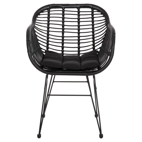 ΠΟΛΥΘΡΟΝΑ ΜΕ ΜΑΞΙΛΑΡΙ ΜΕΤΑΛΛΙΚΗ ALLEGRA HM5450.32 ΜΕ WICKER ΜΑΥΡΟ 58x59x82Υεκ. ΠΟΛΥΘΡΟΝΑ ΜΕ ΜΑΞΙΛΑΡΙ ΜΕΤΑΛΛΙΚΗ ALLEGRA HM5450.32 ΜΕ WICKER ΜΑΥΡΟ 58x59x82Υεκ.