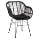 ΠΟΛΥΘΡΟΝΑ ΜΕ ΜΑΞΙΛΑΡΙ ΜΕΤΑΛΛΙΚΗ ALLEGRA HM5450.32 ΜΕ WICKER ΜΑΥΡΟ 58x59x82Υεκ. ΠΟΛΥΘΡΟΝΑ ΜΕ ΜΑΞΙΛΑΡΙ ΜΕΤΑΛΛΙΚΗ ALLEGRA HM5450.32 ΜΕ WICKER ΜΑΥΡΟ 58x59x82Υεκ.