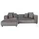 ΚΑΝΑΠΕΣ ΓΩΝΙΑ (ΑΡΙΣΤΕΡΗ) 3-ΘΕΣΙΟΣ GRACE HM3280.03L ΓΚΡΙ ΥΦΑΣΜΑ 252x160x70-90Υεκ ΚΑΝΑΠΕΣ ΓΩΝΙΑ (ΑΡΙΣΤΕΡΗ) 3-ΘΕΣΙΟΣ GRACE HM3280.03L ΓΚΡΙ ΥΦΑΣΜΑ 252x160x70-90Υεκ