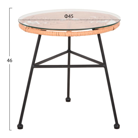 ΣΕΤ ΕΞΩΤΕΡΙΚΟΥ ΧΩΡΟΥ 3ΤΜΧ ALLEGRA HM21047.11 ΜΠΕΖ ΣΥΝΘ.RATTAN-ΜΕΤΑΛΛΟ ΣΕ ΜΑΥΡΟ ΣΕΤ ΕΞΩΤΕΡΙΚΟΥ ΧΩΡΟΥ 3ΤΜΧ ALLEGRA HM21047.11 ΜΠΕΖ ΣΥΝΘ.RATTAN-ΜΕΤΑΛΛΟ ΣΕ ΜΑΥΡΟ