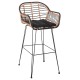 ΣΚΑΜΠΟ ΜΠΑΡ ALLEGRA HM5690.11 ΜΕΤΑΛΛΟ&ΜΑΞΙΛΑΡΙ ΜΑΥΡΟ-WICKER ΜΠΕΖ 55x54x108Υεκ. ΣΚΑΜΠΟ ΜΠΑΡ ALLEGRA HM5690.11 ΜΕΤΑΛΛΟ&ΜΑΞΙΛΑΡΙ ΜΑΥΡΟ-WICKER ΜΠΕΖ 55x54x108Υεκ.