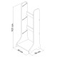 ΕΠΙΠΛΟ ΑΠΟΘΗΚΕΥΣΗΣ FRED HM18208.01 ΛΕΥΚΗ ΜΕΛΑΜΙΝΗ 44x35x107Υεκ. ΕΠΙΠΛΟ ΑΠΟΘΗΚΕΥΣΗΣ FRED HM18208.01 ΛΕΥΚΗ ΜΕΛΑΜΙΝΗ 44x35x107Υεκ.