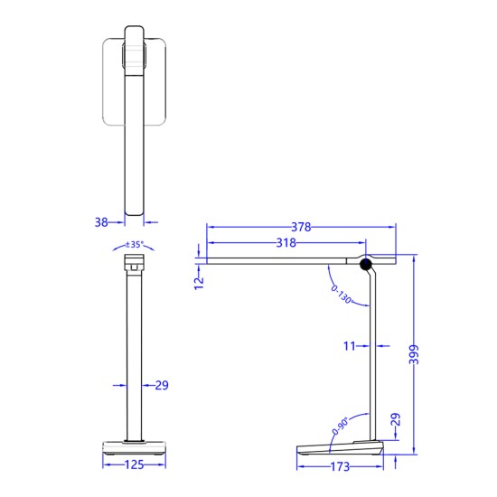 ΦΩΤΙΣΤΙΚΟ ΓΡΑΦΕΙΟΥ LED BLAIN PRO HM4448.07 ΓΚΡΙ ΧΡΩΜΑ ABS 17,3x12,5x39,9Υεκ. ΦΩΤΙΣΤΙΚΟ ΓΡΑΦΕΙΟΥ LED BLAIN PRO HM4448.07 ΓΚΡΙ ΧΡΩΜΑ ABS 17,3x12,5x39,9Υεκ.