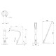 ΦΩΤΙΣΤΙΚΟ ΓΡΑΦΕΙΟΥ LED BLAIN PRO HM4451.08 ΑΣΗΜΙ ΧΡΩΜΑ 34,3x18,3x42,5Υεκ.