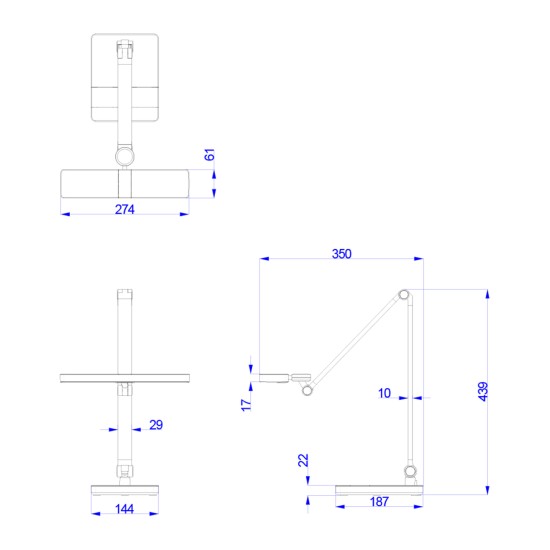 ΦΩΤΙΣΤΙΚΟ ΓΡΑΦΕΙΟΥ LED BLAIN PRO HM4461.08 ΑΣΗΜΙ ΜΑΤ ABS 35x43,9Υεκ. ΦΩΤΙΣΤΙΚΟ ΓΡΑΦΕΙΟΥ LED BLAIN PRO HM4461.08 ΑΣΗΜΙ ΜΑΤ ABS 35x43,9Υεκ.
