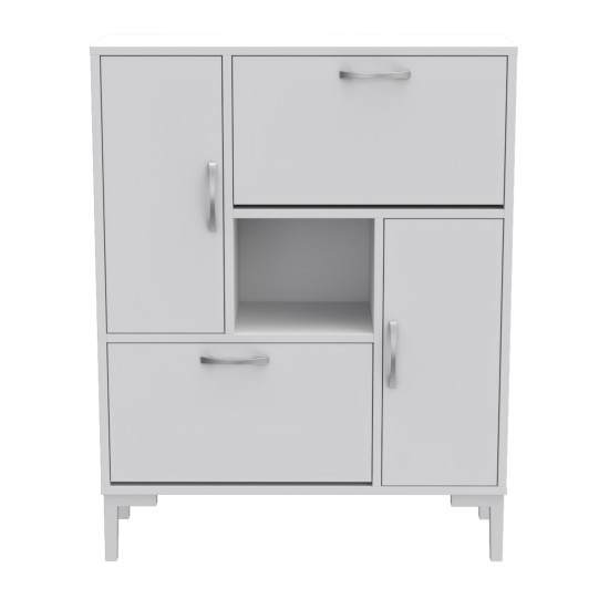 ΠΑΠΟΥΤΣΟΘΗΚΗ MEDY HM18187.03 ΜΕΛΑΜΙΝΗ ΣΕ ΛΕΥΚΟ-ΛΕΥΚΑ ΠΟΔΙΑ 86,5x30x109Υεκ ΠΑΠΟΥΤΣΟΘΗΚΗ MEDY HM18187.03 ΜΕΛΑΜΙΝΗ ΣΕ ΛΕΥΚΟ-ΛΕΥΚΑ ΠΟΔΙΑ 86,5x30x109Υεκ
