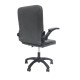 ΚΑΡΕΚΛΑ ΓΡΑΦΕΙΟΥ PORTIMA HM1197.03 ΓΚΡΙ PVC-ΜΑΥΡΟΣ NYLON ΣΚΕΛΕΤΟΣ & ΒΑΣΗ 66.5x60x97Υεκ