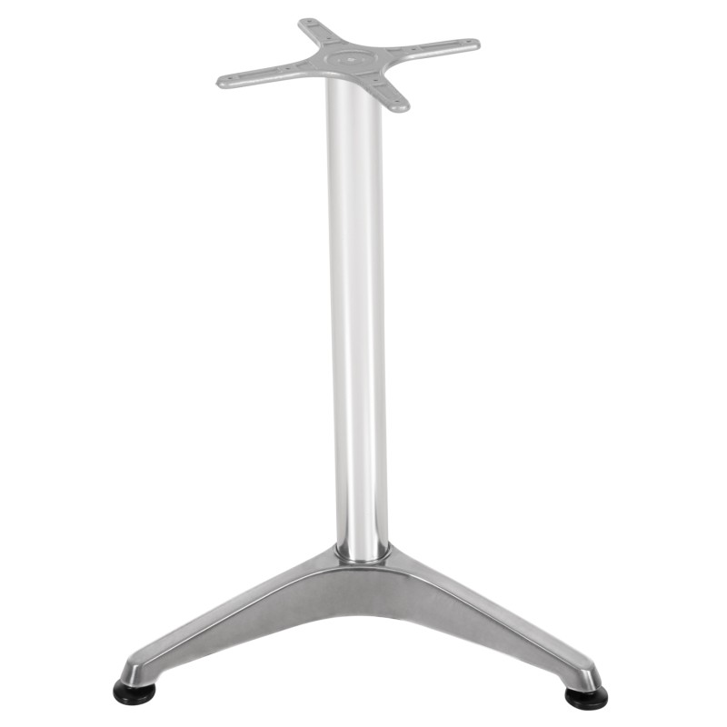 ΒΑΣΗ ΤΡΑΠΕΖΙΟΥ ΑΛΟΥΜΙΝΙΟΥ ΧΡΩΜΙΟΥ HM449.01 ΣΤΑΥΡΟΣ 29x29εκ- 54x54x68Υεκ.