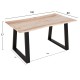 ΤΡΑΠΕΖΙ ΤΡΑΠΕΖΑΡΙΑΣ MONTANA SLIM HM8163.21 ΞΥΛΟ ΑΚΑΚΙΑΣ ΣΕ ΑΝΟΙΧΤΟ ΦΥΣΙΚΟ 140x80x77Υεκ ΤΡΑΠΕΖΙ ΤΡΑΠΕΖΑΡΙΑΣ MONTANA SLIM HM8163.21 ΞΥΛΟ ΑΚΑΚΙΑΣ ΣΕ ΑΝΟΙΧΤΟ ΦΥΣΙΚΟ 140x80x77Υεκ