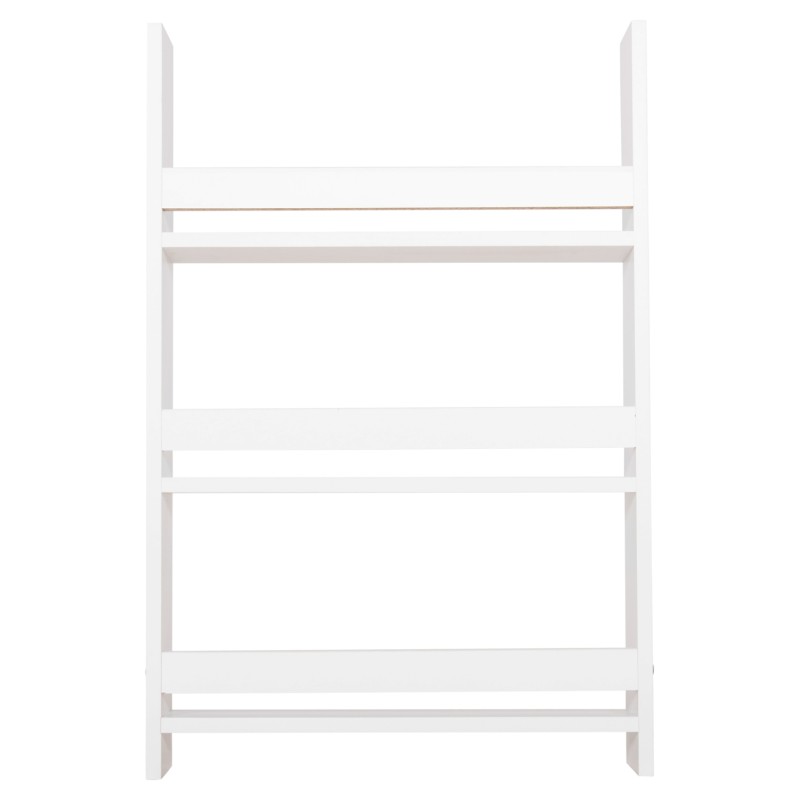 ΡΑΦΙΕΡΑ ΤΟΙΧΟΥ SANI HM18223.01 ΜΕΛΑΜΙΝΗ ΣΕ ΛΕΥΚΟ 60x10x90Υεκ. (3 ΡΑΦΙΑ)