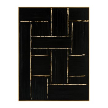 ΠΙΝΑΚΑΣ TOIXOY STELLON HM4550 ΚΟΡΝΙΖΑ ΜΠΕΖ-ΚΑΜΒΑΣ ΜΑΥΡΟΣ-ΧΕΙΡΟΠΟΙΗΤΟΣ 62x4,5x82Υεκ.