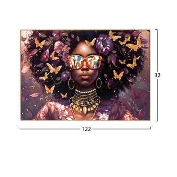 ΠΙΝΑΚΑΣ TOIXOY MARIP HM4569 ΜΕ ΚΟΡΝΙΖΑ ΜΠΕΖ-ΚΑΜΒΑΣ ΕΚΤΥΠΩΣΗ 122x4,5x82Υεκ.