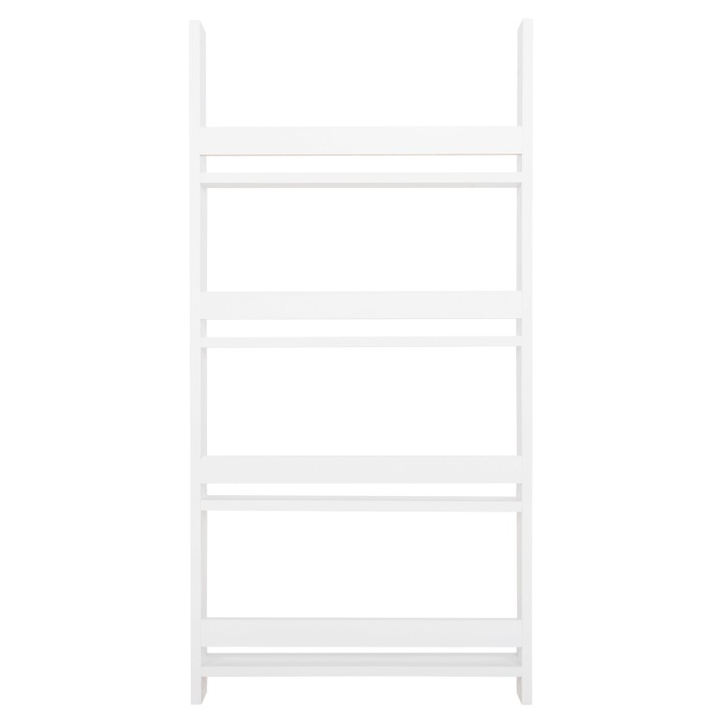 ΡΑΦΙΕΡΑ ΤΟΙΧΟΥ SANI HM18224.01 ΜΕΛΑΜΙΝΗ ΣΕ ΛΕΥΚΟ 60x10x120Υεκ. (4 ΡΑΦΙΑ)