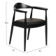 ΠΟΛΥΘΡΟΝΑ ΤΡΑΠΕΖΑΡΙΑΣ ADOR HM9948.02 RUBBERWOOD ΚΑΙ PU-ΜΑΥΡΟ 62x54x76,5Υεκ ΠΟΛΥΘΡΟΝΑ ΤΡΑΠΕΖΑΡΙΑΣ ADOR HM9948.02 RUBBERWOOD ΚΑΙ PU-ΜΑΥΡΟ 62x54x76,5Υεκ