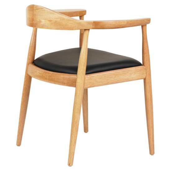 ΠΟΛΥΘΡΟΝΑ ΤΡΑΠΕΖΑΡΙΑΣ ADOR HM9948.01 RUBBERWOOD ΣΕ ΟΑΚ ΚΑΙ ΜΑΥΡΟ PU 62x54x76,5Υεκ ΠΟΛΥΘΡΟΝΑ ΤΡΑΠΕΖΑΡΙΑΣ ADOR HM9948.01 RUBBERWOOD ΣΕ ΟΑΚ ΚΑΙ ΜΑΥΡΟ PU 62x54x76,5Υεκ