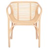 ΠΟΛΥΘΡΟΝΑ MEL ΕΣΩΤ. ΧΩΡΩΝ HM9954.01 ΦΥΣΙΚΟ RATTAN 62x57,5x79,5Υεκ.