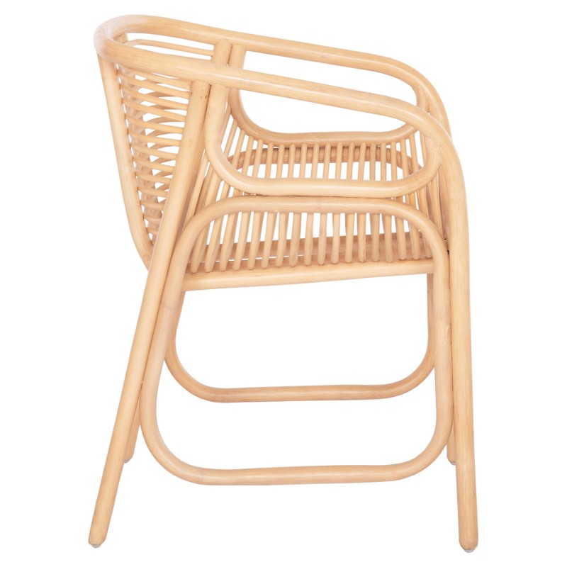 ΠΟΛΥΘΡΟΝΑ MEL ΕΣΩΤ. ΧΩΡΩΝ HM9954.01 ΦΥΣΙΚΟ RATTAN 62x57,5x79,5Υεκ.
