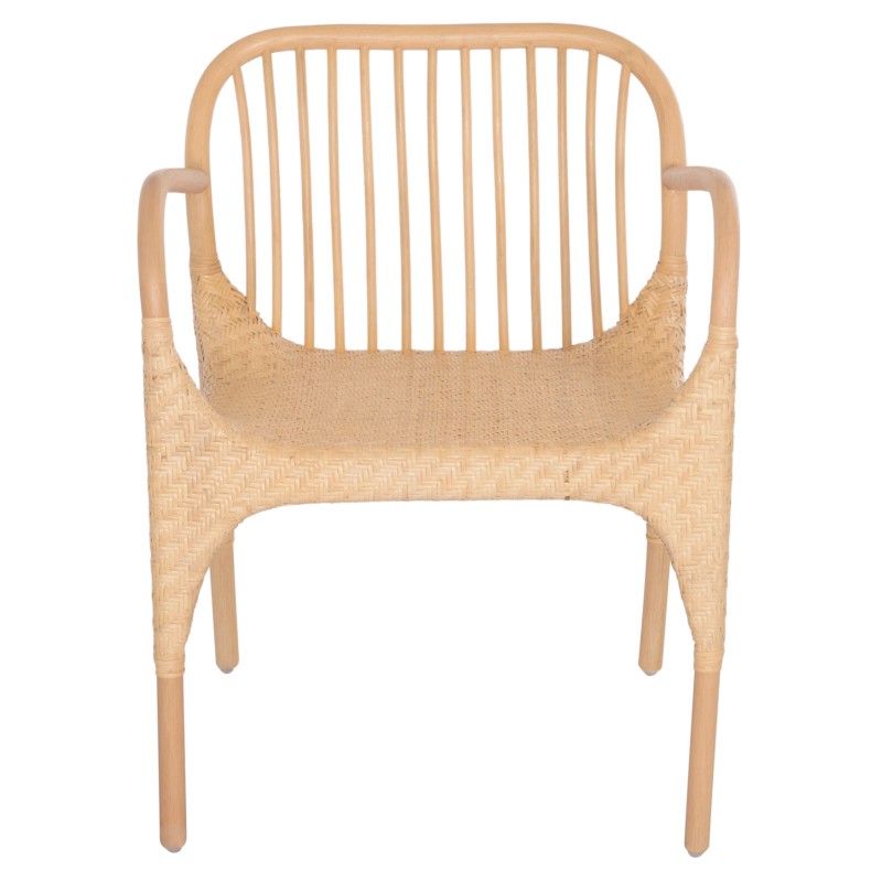 ΠΟΛΥΘΡΟΝΑ ΤΡΑΠΕΖΑΡΙΑΣ ΕΣΩΤ. ΧΩΡΩΝ GIBBON HM9957.01 ΦΥΣΙΚΟ RATTAN 62x55x82Υεκ.