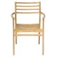 ΠΟΛΥΘΡΟΝΑ MOOSEN HM9936 ΜΑΣΙΦ ΞΥΛΟ TEAK ΣΕ ΦΥΣΙΚΟ 59x60x78,5Υ