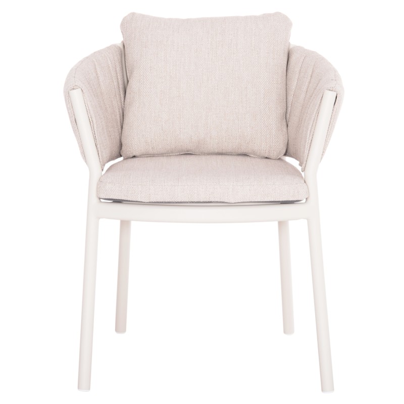 ΠΟΛΥΘΡΟΝΑ ΤΡΑΠΕΖΑΡΙΑΣ SHANKS HM6207.02 ΚΡΕΜ ΑΛΟΥΜ. & ΜΠΕΖ OLEFIN ΥΦΑΣΜΑ 63x60.5x75-77Υεκ