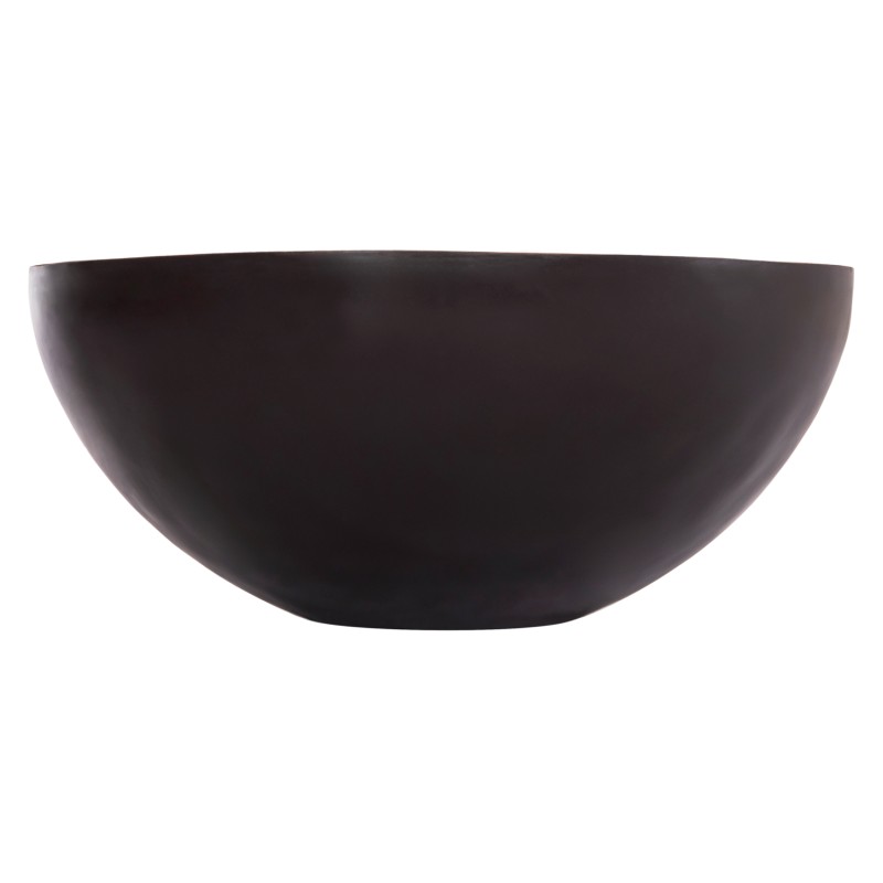 ΔΙΑΚΟΣΜΗΤΙΚΟ ΤΡΑΠΕΖΙ ΣΑΛΟΝΙΟΥ BOWL Φ89,5X39Yεκ. RUSTY ΜΕ ΞΥΛΟ ΑΚΑΚΙΑΣ HM8717.22