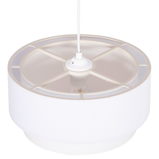 ΦΩΤΙΣΤΙΚΟ ΟΡΟΦΗΣ ΚΥΛΙΝΔΡΙΚΟ KRIKS HM4707.01 PVC ΣΕ ΛΕΥΚΟ Φ30x70Υεκ. ΦΩΤΙΣΤΙΚΟ ΟΡΟΦΗΣ ΚΥΛΙΝΔΡΙΚΟ KRIKS HM4707.01 PVC ΣΕ ΛΕΥΚΟ Φ30x70Υεκ.