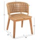 ΣΕΤ ΤΡΑΠΕΖΑΡΙΑΣ 5ΤΜΧ FARLEY HM21076.02 ΣΤΡΟΓΓΥΛΟ ΤΡΑΠΕΖΙ Φ150εκ. & 4 ΚΑΡΕΚΛΕΣ