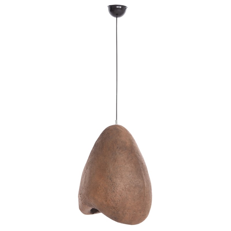 ΦΩΤΙΣΤΙΚΟ ΟΡΟΦΗΣ ΜΕ ΟΨΗ ΠΕΤΡΑΣ STONER (S) HM4417 ΣΚΟΥΡΟ ΜΠΕΖ 37x30x45Υεκ.