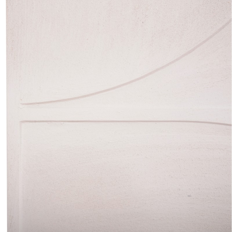 ΠΙΝΑΚΑΣ ΤΕΤΡΑΓΩΝΟΣ ΣΕΙΡΑ SANTORINI HM4507 MDF ΣΕ ΥΠΟΛΕΥΚΟ ΧΡΩΜΑ 80x4(πάχος)x80Υεκ.