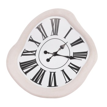 ΡΟΛΟΙ ΤΟΙΧΟΥ ΣΕΙΡΑ SANTORINI HM4515 MDF ΣΕ ΥΠΟΛΕΥΚΟ-ΜΑΥΡΟΙ ΔΕΙΚΤΕΣ & ΛΑΤΙΝ.ΝΟΥΜΕΡΑ 58x2,5x61Υεκ.