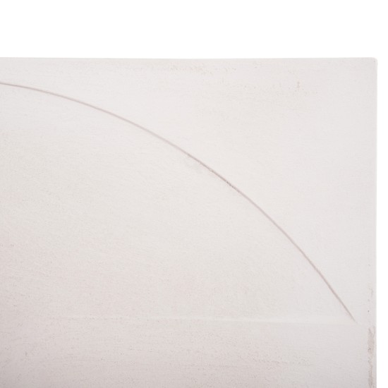ΠΙΝΑΚΑΣ ΤΕΤΡΑΓΩΝΟΣ ΣΕΙΡΑ SANTORINI HM4508 MDF ΣΕ ΥΠΟΛΕΥΚΟ ΧΡΩΜΑ 80x4(πάχος)x80Υεκ.
