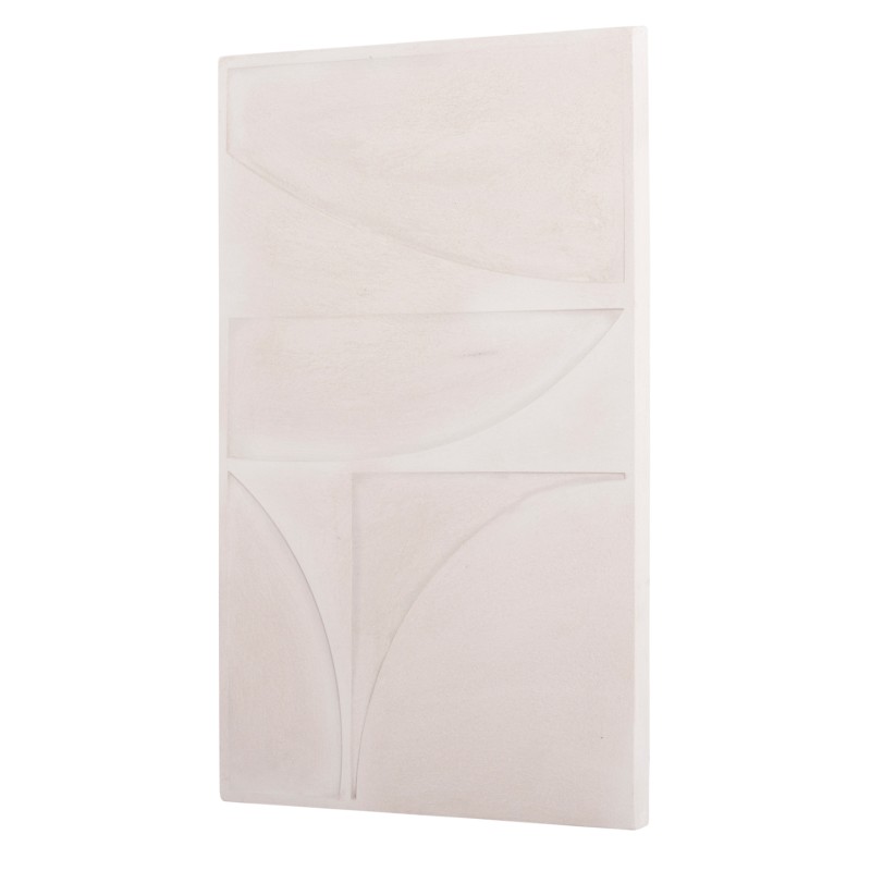 ΠΙΝΑΚΑΣ ΣΕΙΡΑ SANTORINI HM4505 MDF ΣΕ ΥΠΟΛΕΥΚΟ ΧΡΩΜΑ 80x4(πάχος)x120Υεκ.