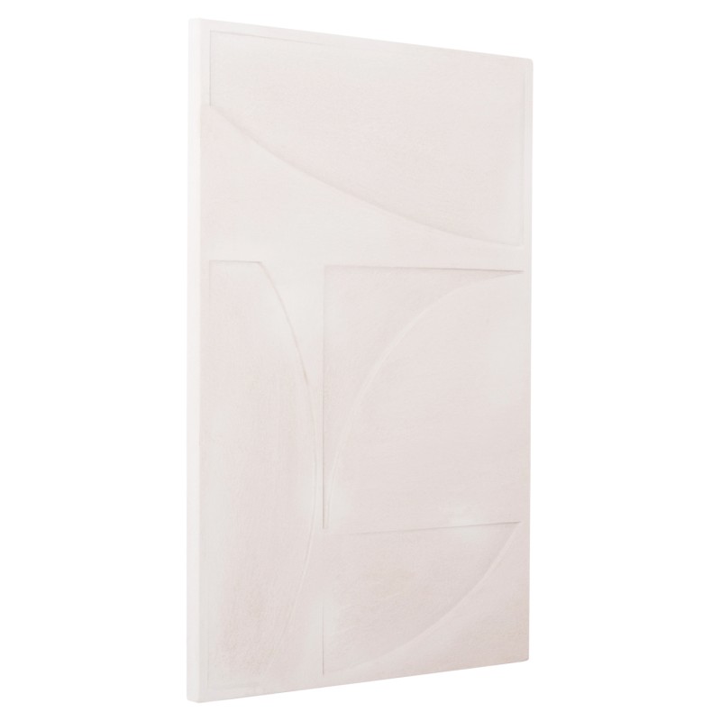 ΠΙΝΑΚΑΣ ΣΕΙΡΑ SANTORINI HM4506 MDF ΣΕ ΥΠΟΛΕΥΚΟ ΧΡΩΜΑ 80x4(πάχος)x120Υεκ.