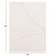 ΠΙΝΑΚΑΣ ΟΡΘΟΓΩΝΙΟΣ ΣΕΙΡΑ SANTORINI HM4509 MDF ΥΠΟΛΕΥΚΟ ΧΡΩΜΑ 60x4(πάχος)x80Υεκ.