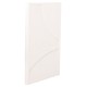 ΠΙΝΑΚΑΣ ΟΡΘΟΓΩΝΙΟΣ ΣΕΙΡΑ SANTORINI HM4509 MDF ΥΠΟΛΕΥΚΟ ΧΡΩΜΑ 60x4(πάχος)x80Υεκ.