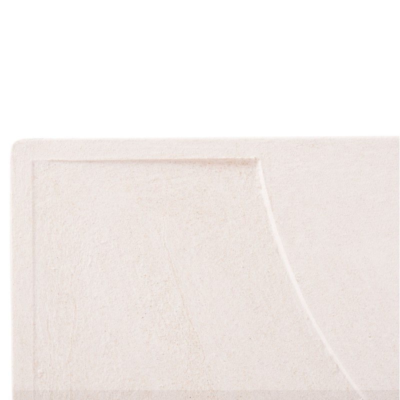 ΠΙΝΑΚΑΣ ΟΡΘΟΓΩΝΙΟΣ ΣΕΙΡΑ SANTORINI HM4509 MDF ΥΠΟΛΕΥΚΟ ΧΡΩΜΑ 60x4(πάχος)x80Υεκ.