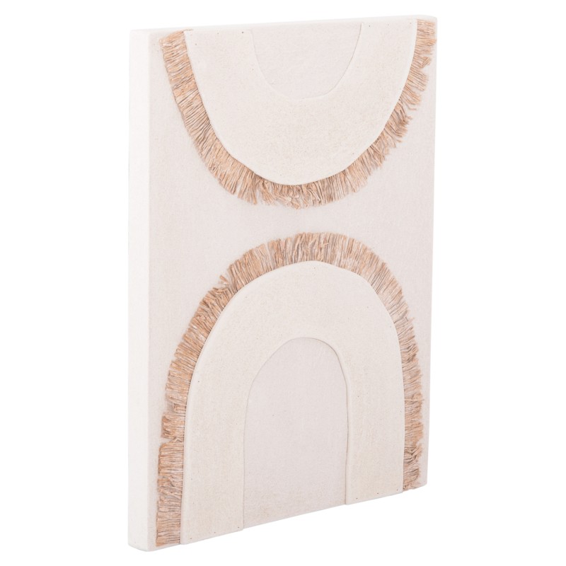 ΠΙΝΑΚΑΣ ΟΡΘΟΓΩΝΙΟΣ ΣΕΙΡΑ SANTORINI HM4535 MDF ΥΠΟΛΕΥΚΟ ΧΡΩΜΑ-ΔΙΑΚΟΣΜΗΣΗ ΜΠΕΖ 48x4,5(πάχος)x60Υεκ.