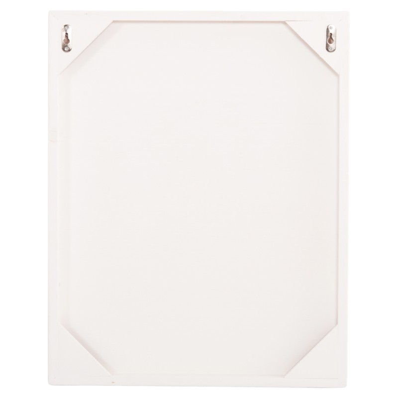 ΠΙΝΑΚΑΣ ΟΡΘΟΓΩΝΙΟΣ ΣΕΙΡΑ SANTORINI HM4535 MDF ΥΠΟΛΕΥΚΟ ΧΡΩΜΑ-ΔΙΑΚΟΣΜΗΣΗ ΜΠΕΖ 48x4,5(πάχος)x60Υεκ.