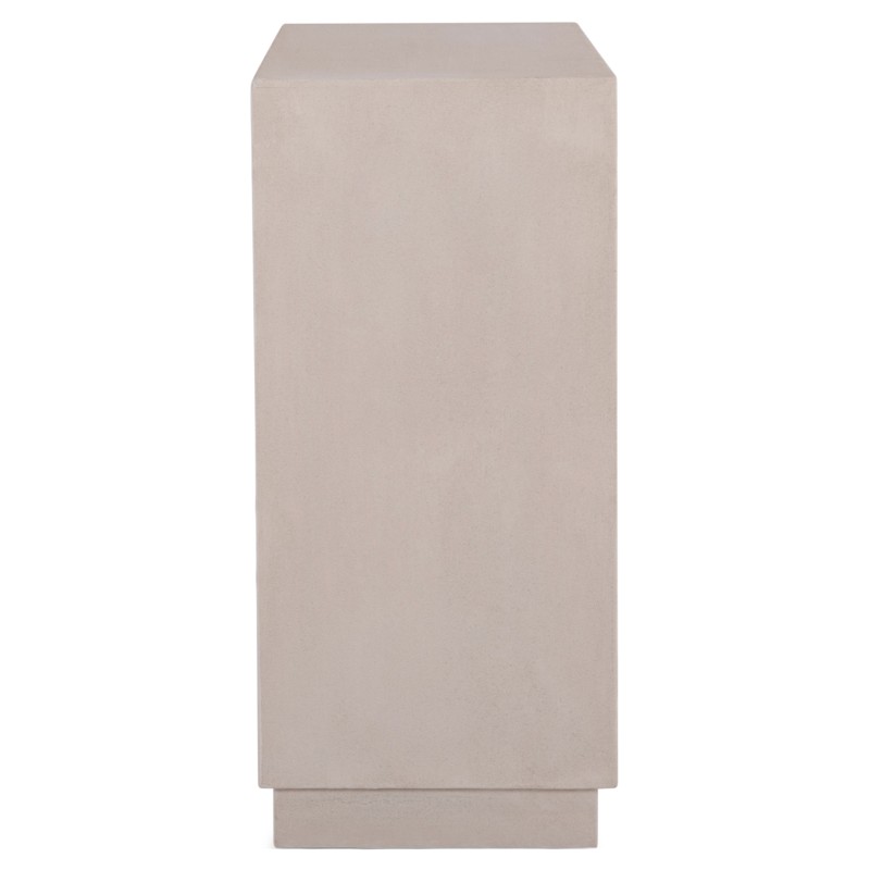 ΜΠΟΥΦΕΣ ΣΕΙΡΑ SANTORINI HM18046 MDF ΣΕ ΥΠΟΛΕΥΚΟ ΧΡΩΜΑ-2 ΣΥΡΤΑΡΙΑ & 2 ΠΟΡΤΕΣ 107x38x82,5Υεκ.