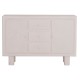 ΜΠΟΥΦΕΣ ΣΕΙΡΑ SANTORINI HM18048 MDF ΣΕ ΥΠΟΛΕΥΚΟ ΧΡΩΜΑ-3 ΣΥΡΤΑΡΙΑ & 2 ΠΟΡΤΕΣ 120x38x80Υεκ.