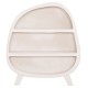 ΡΑΦΙΕΡΑ ΣΕΙΡΑ SANTORINI HM18060.01 MDF ΣΕ ΥΠΟΛΕΥΚΟ ΧΡΩΜΑ 120x38x133Υεκ.